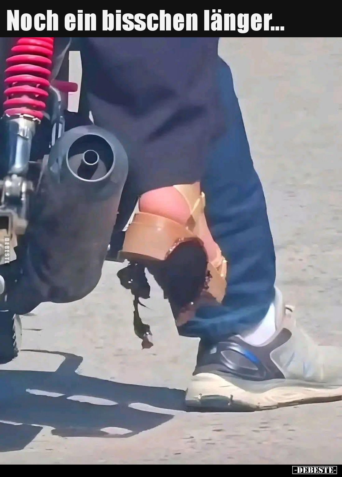 Noch ein bisschen länger...