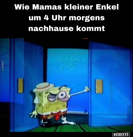 Wie Mamas kleiner Enkel um 4 Uhr.. - Lustige Bilder | DEBESTE.de