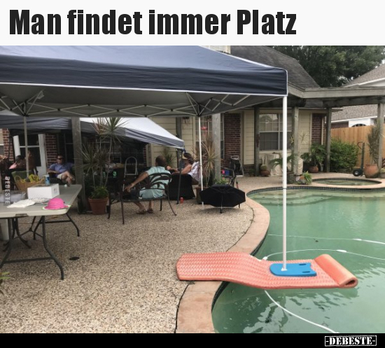 Man findet immer Platz.. - Lustige Bilder | DEBESTE.de