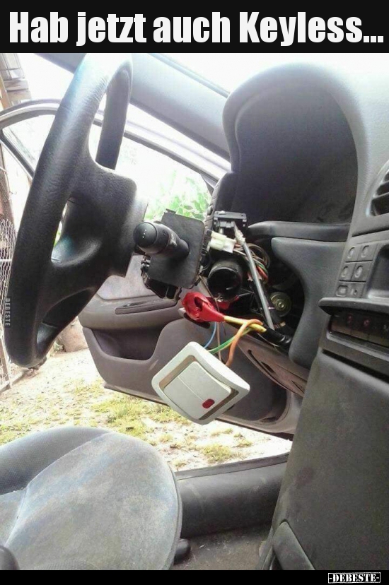 Hab jetzt auch Keyless...
