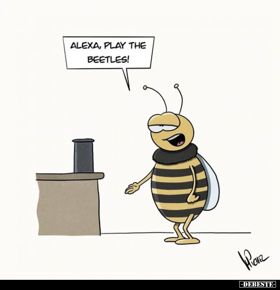 Alexa, play the beetles!