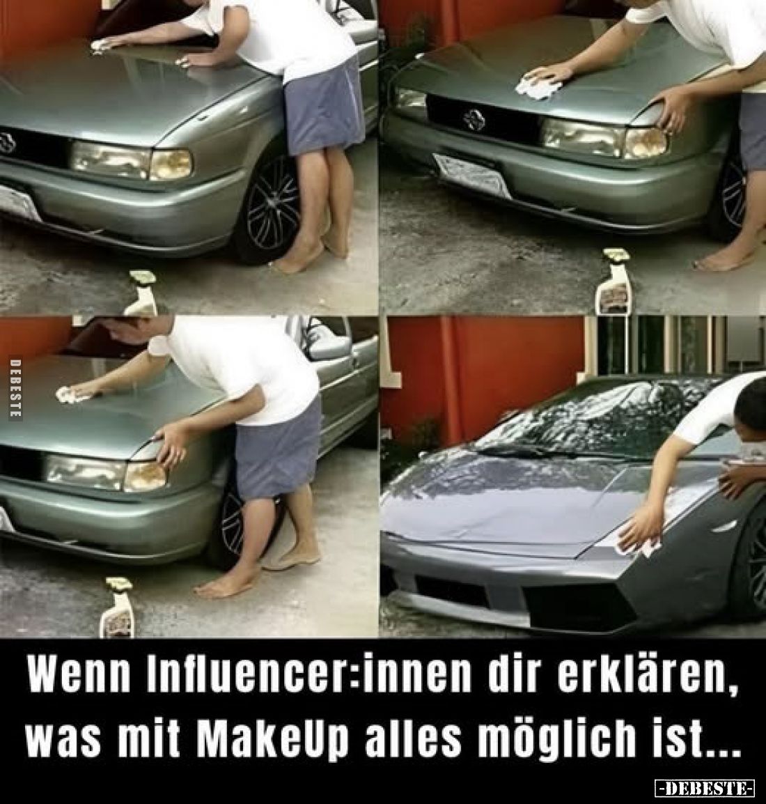 Wenn Influencer:innen dir erklären, was mit Makeup alles möglich ist...