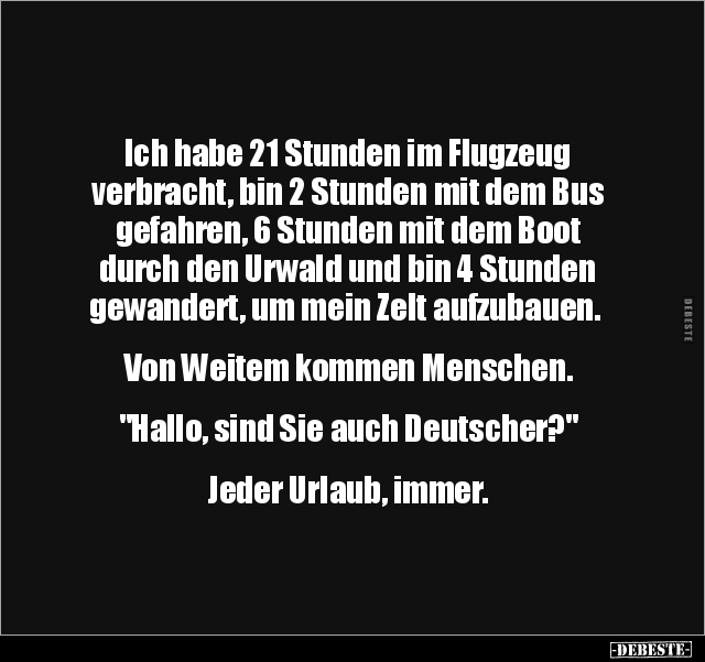 Ich habe 21 Stunden im Flugzeug verbracht.. - Lustige Bilder | DEBESTE.de