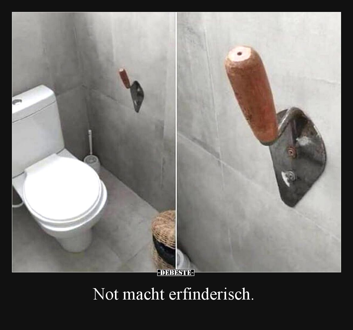 Not macht erfinderisch.