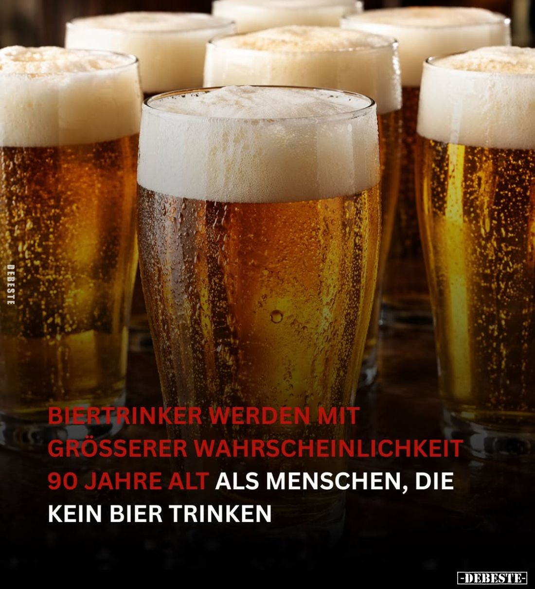 Biertrinker werden mit grosserer Wahrscheinlichkeit.... - Lustige Bilder | DEBESTE.de