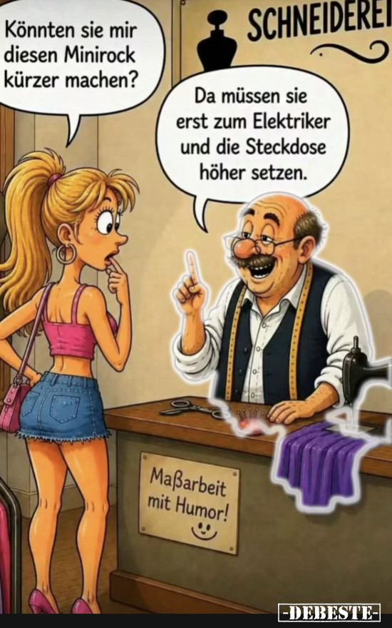 Minirock - Lustige Bilder | DEBESTE.de