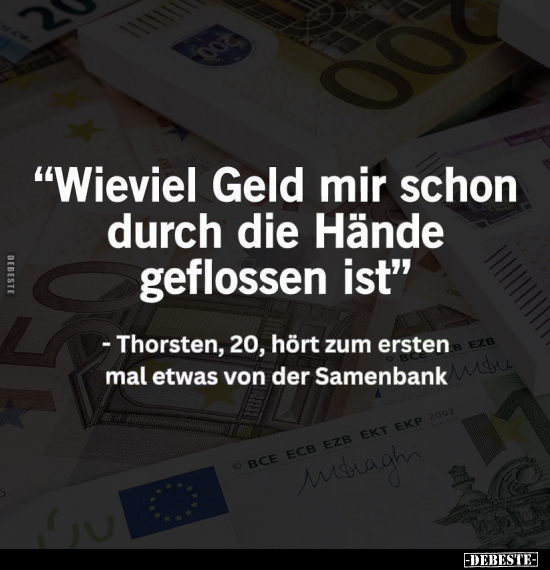 Geld, Viel Geld, Thorsten