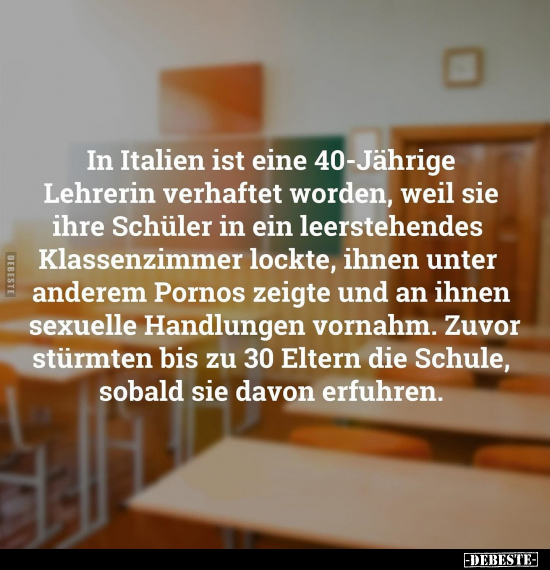 Italien, Lehrerin, Schüler, Klassenzimmer