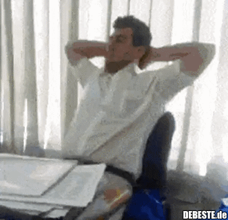 Den Kollegen aus seiner Mittagslethargie erwecken..