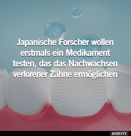 Japanische Forscher wollen erstmals ein Medikament testen.. - Lustige Bilder | DEBESTE.de