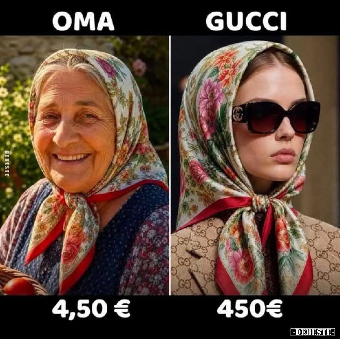Oma
4,50 €
-
Gucci
450 €