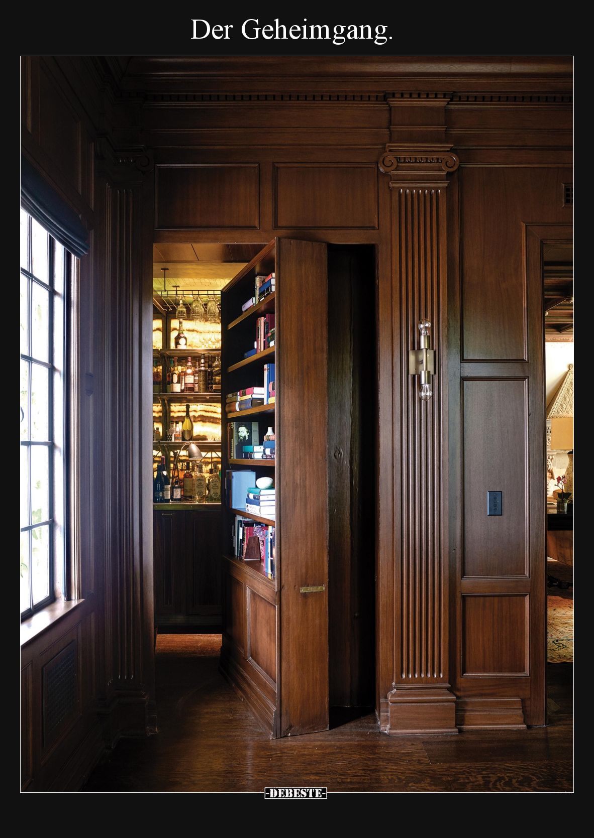 Der Geheimgang.