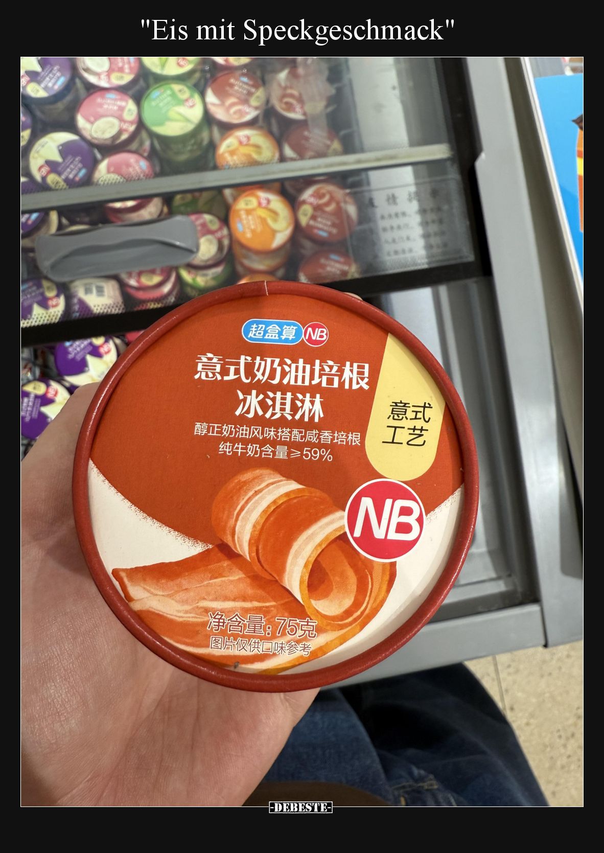 "Eis mit Speckgeschmack".. - Lustige Bilder | DEBESTE.de