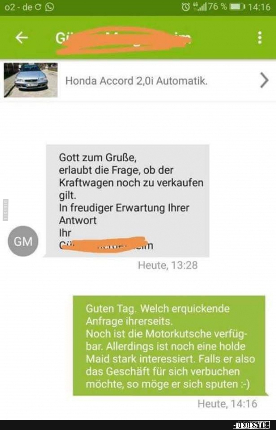 Honda Accord 2,0i Automatik.. - Lustige Bilder | DEBESTE.de