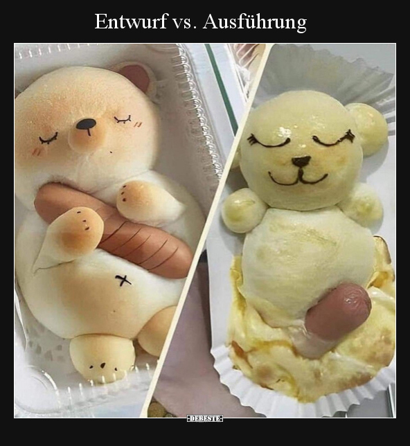 Entwurf vs. Ausführung