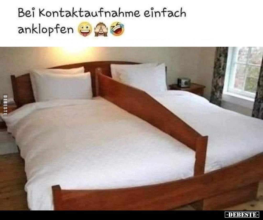Bei Kontaktaufnahme einfach anklopfen.