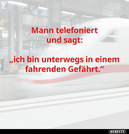 Mann telefoniert und sagt:.. - Lustige Bilder | DEBESTE.de