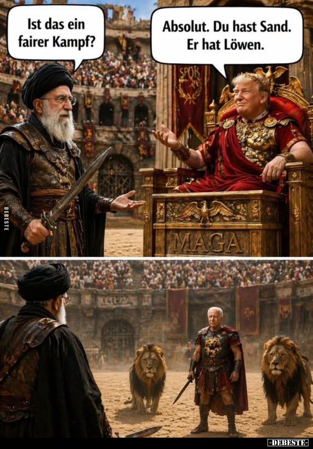 Ist das ein fairer Kampf?.. - Lustige Bilder | DEBESTE.de
