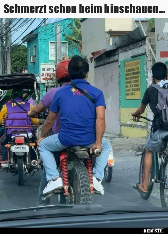 Schmerzt schon beim hinschauen...