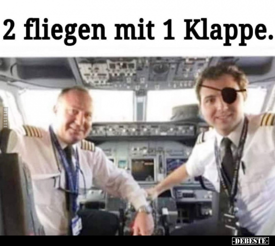 2 fliegen mit 1 Klappe.. - Lustige Bilder | DEBESTE.de