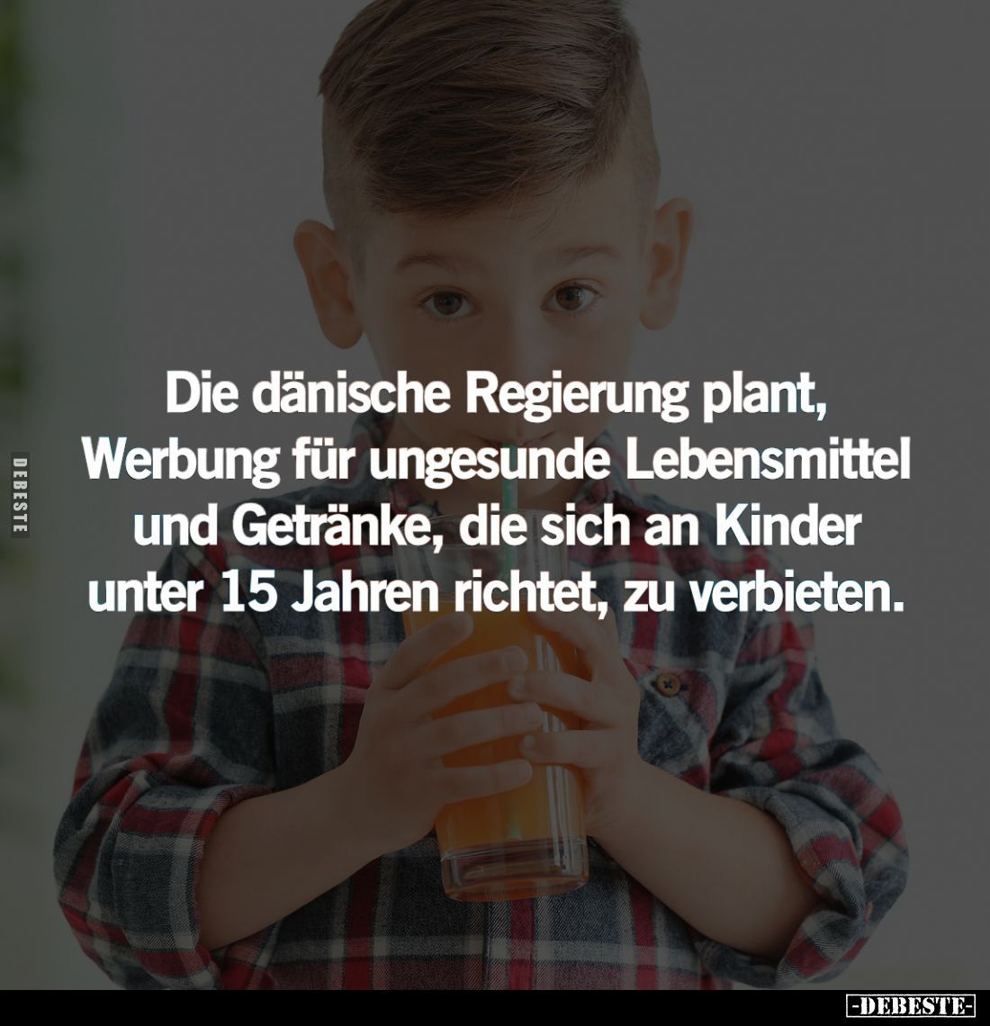 Die dänische Regierung plant, Werbung für ungesunde Lebensmittel und Getränke, die sich an Kinder unter 15 Jahren richtet, zu...