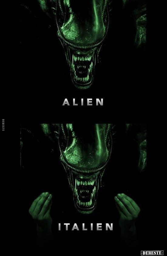 Alien vs Italien... - Lustige Bilder | DEBESTE.de