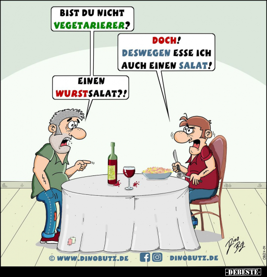 Bist du nicht Vegetarierer?.. - Lustige Bilder | DEBESTE.de