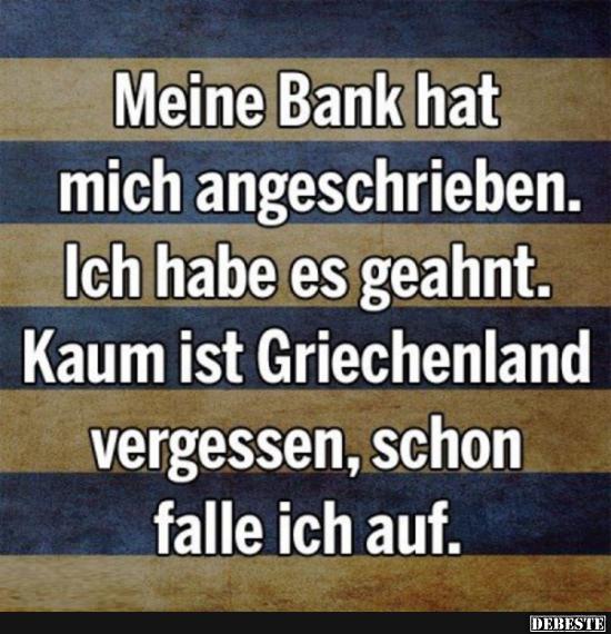 Meine Bank hat mich angeschrieben.. - Lustige Bilder | DEBESTE.de