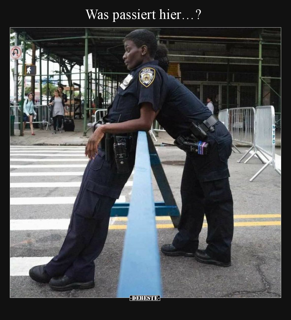 Was passiert hier…?