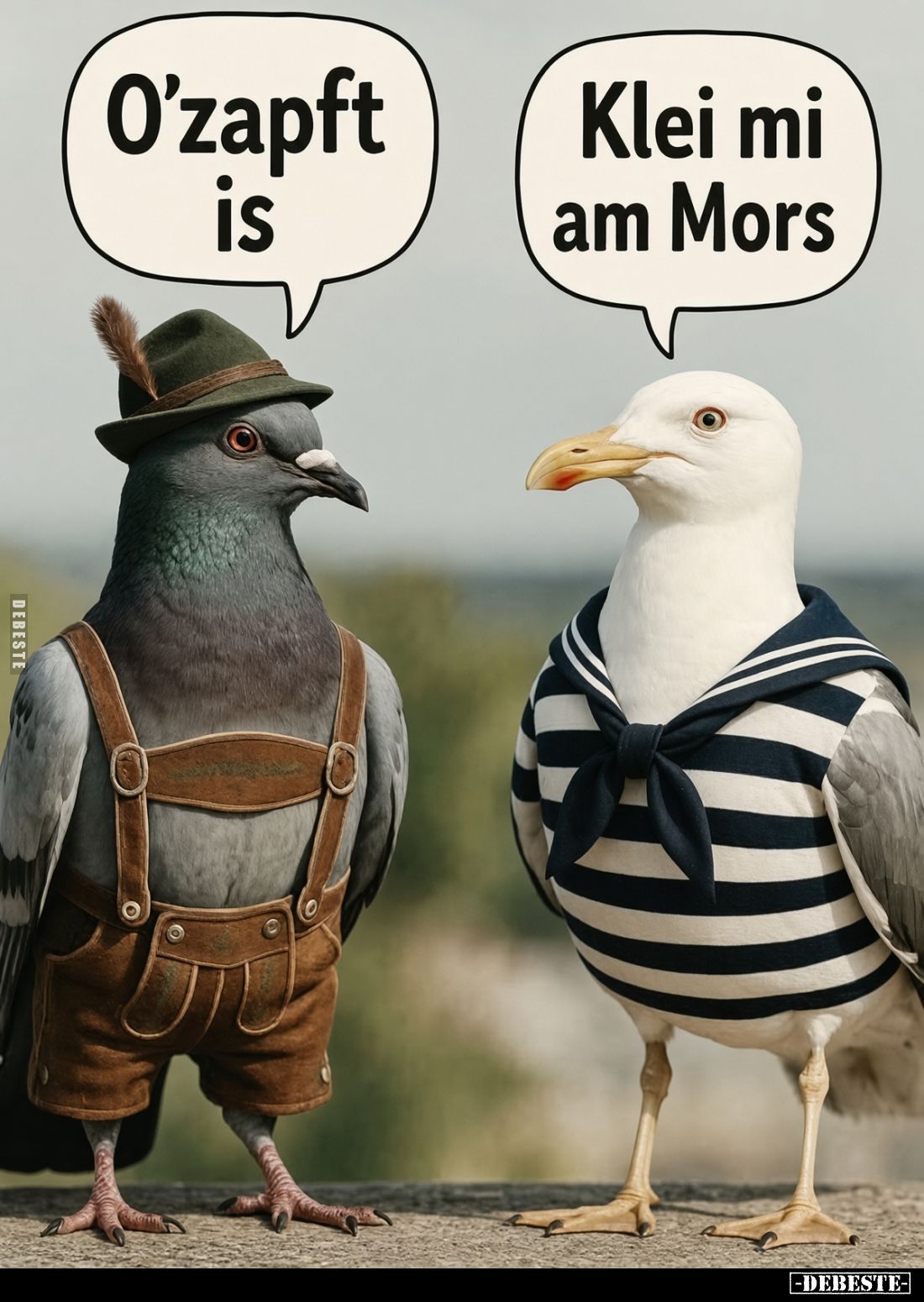 O'zapft is. Klei mi am Mors.. - Lustige Bilder | DEBESTE.de