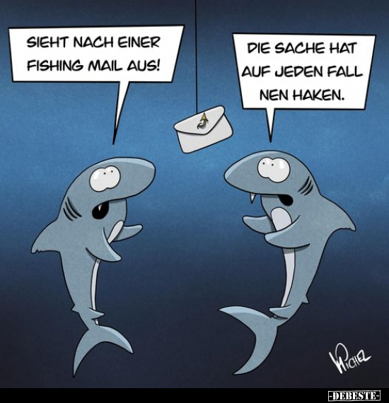 Sieht nach einer Fishing Mail aus!.. - Lustige Bilder | DEBESTE.de