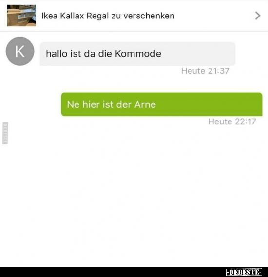 Ikea Kallax Regal zu verschenken.. - Lustige Bilder | DEBESTE.de
