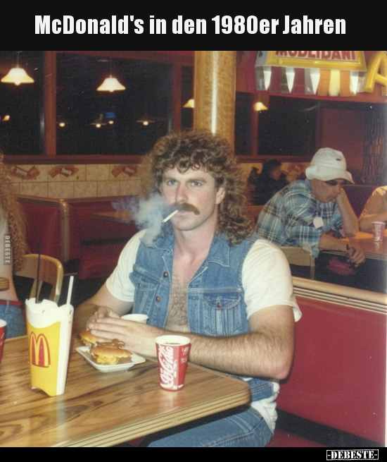 McDonald's in den 1980er Jahren.. - Lustige Bilder | DEBESTE.de