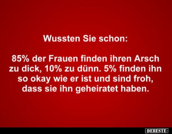 Wussten Sie schon: