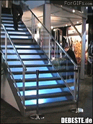 Die Karrieretreppe..