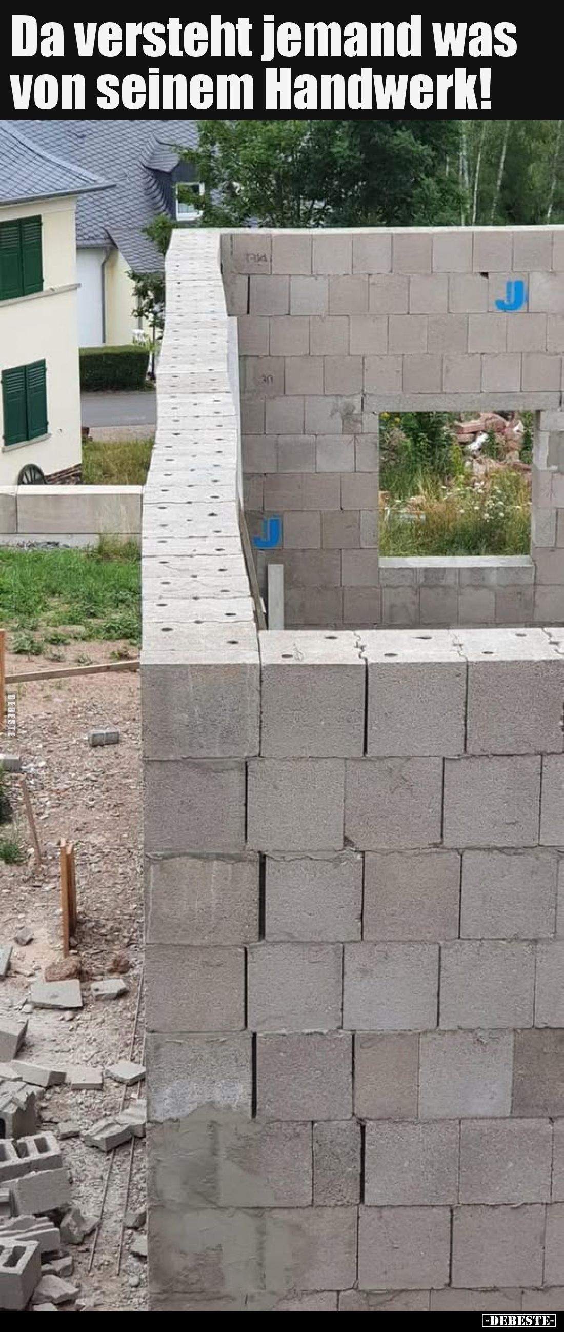 Da versteht jemand was von seinem Handwerk!