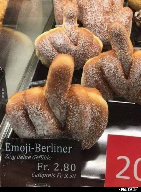 Emoji-Berliner - Zeig deine Gefühle.. - Lustige Bilder | DEBESTE.de
