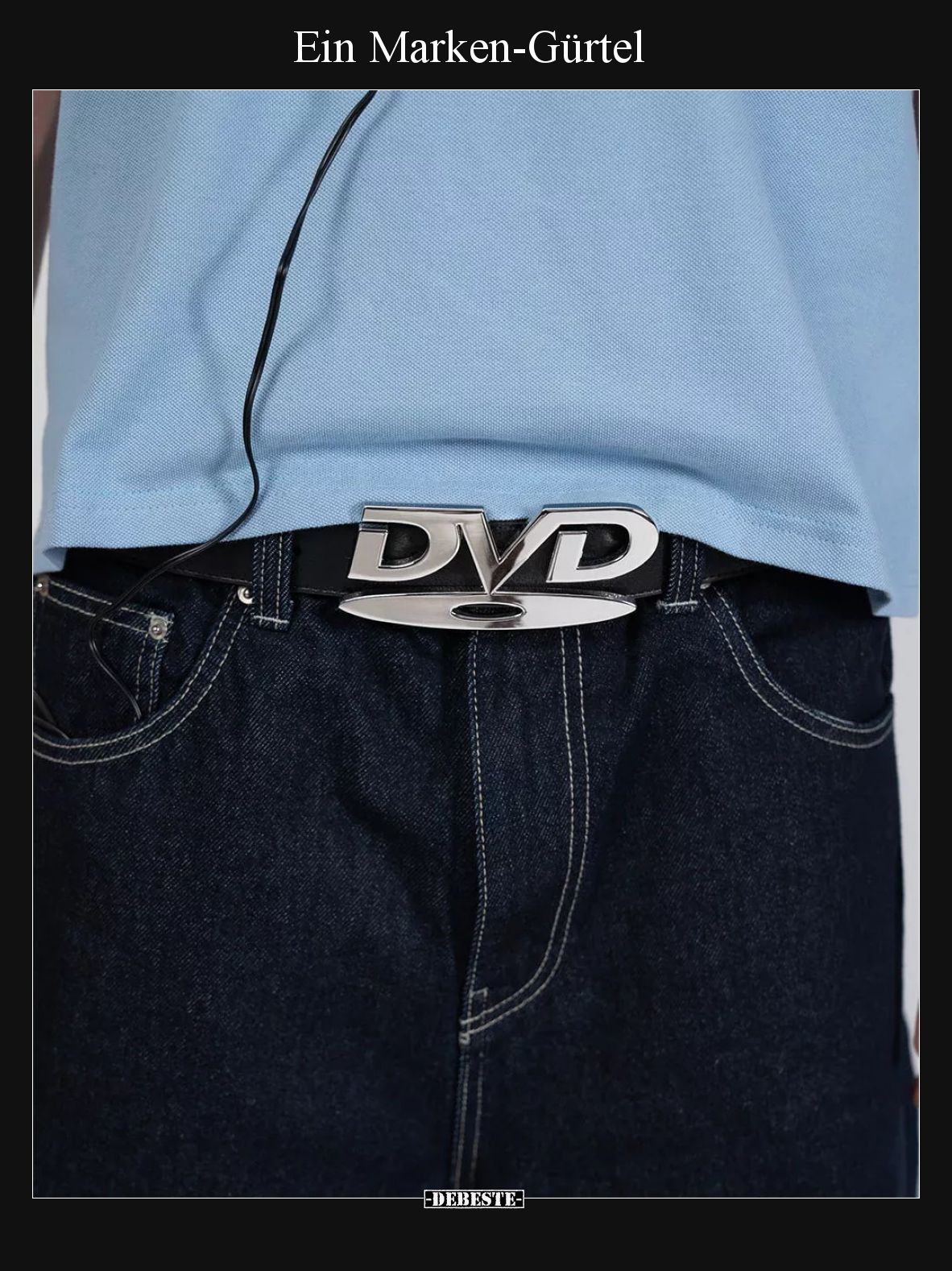 Ein Marken-Gürtel