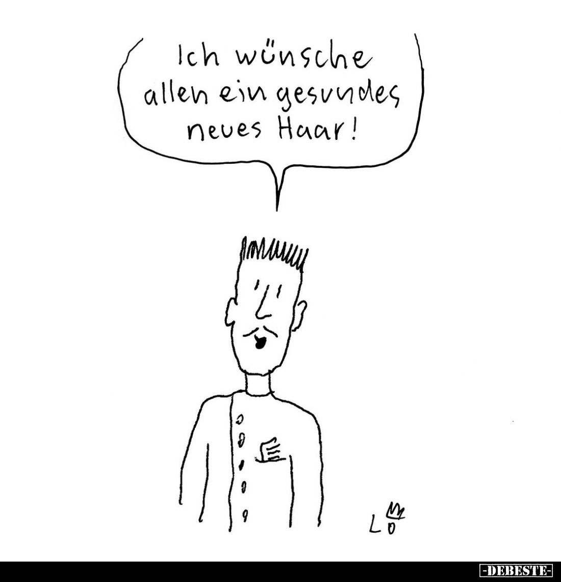 Ich wünsche allen ein gesundes neues Haar!