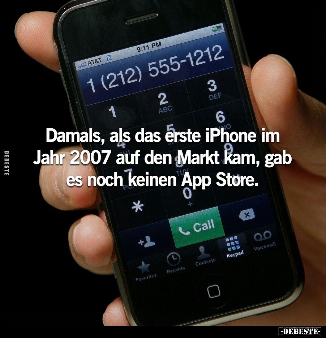 Damals, als das Erste iPhone im Jahr 2007 auf den Markt kam, gab es noch keinen App Store.