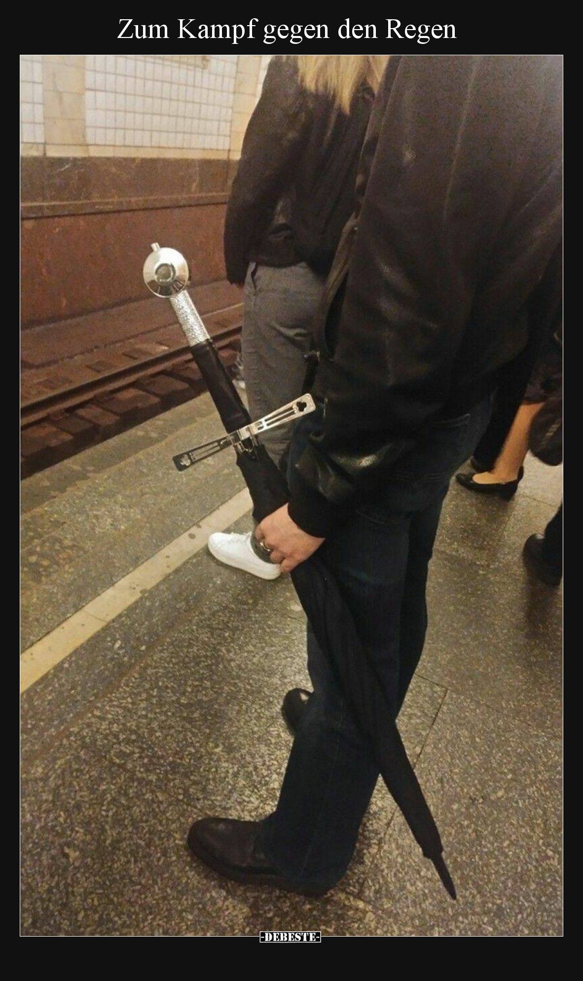 Zum Kampf gegen den Regen