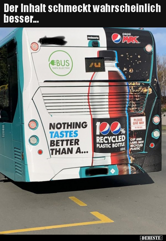 Der Inhalt schmeckt wahrscheinlich besser...