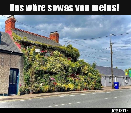 Das wäre sowas von meins!