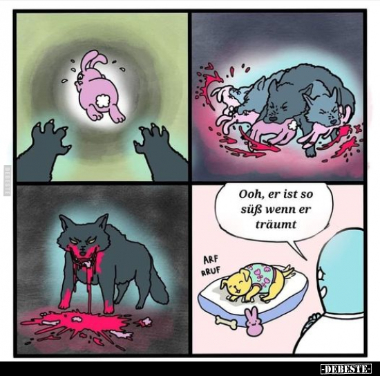 Ooh, er ist so süß wenn er träumt