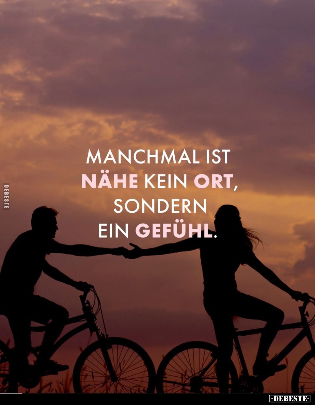 Manchmal ist Nähe kein Ort, sondern ein Gefühl.