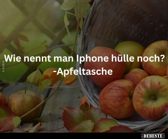 Wie nennt man Iphone hülle noch?.. - Lustige Bilder | DEBESTE.de