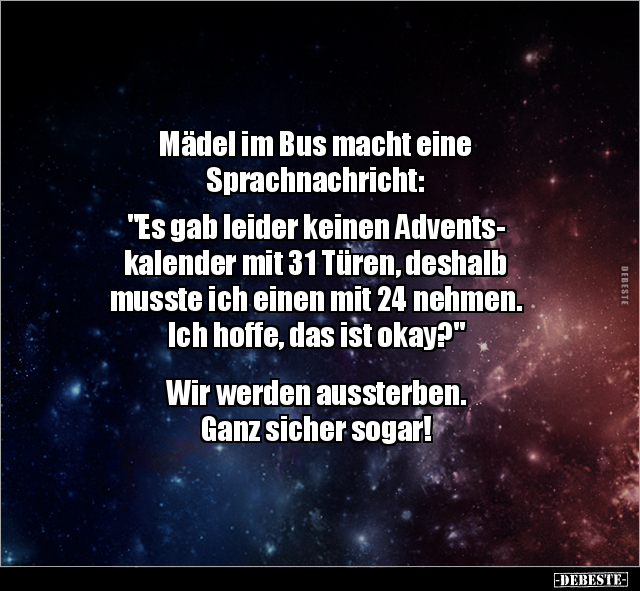 Mädel im Bus macht eine Sprachnachricht: "Es gab leider.." - Lustige Bilder | DEBESTE.de