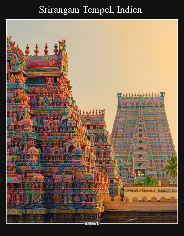 Srirangam Tempel, Indien.. - Lustige Bilder | DEBESTE.de
