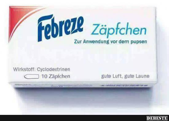 Febreze Zäpfchen.. - Lustige Bilder | DEBESTE.de