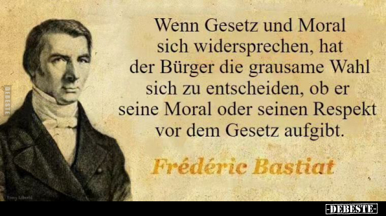 Wenn Gesetz und Moral sich widersprechen.. - Lustige Bilder | DEBESTE.de